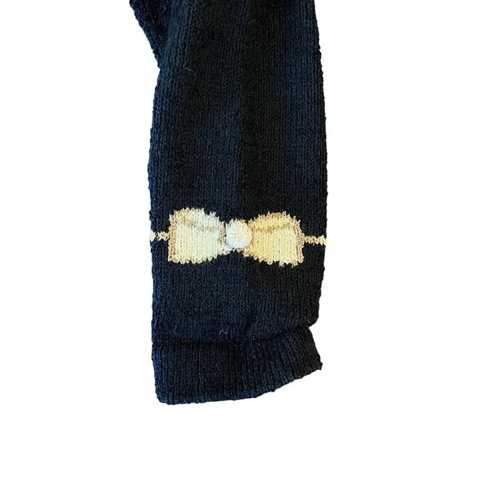 South Cotton Light, Black Knit Sweater - Picture 4 of 12